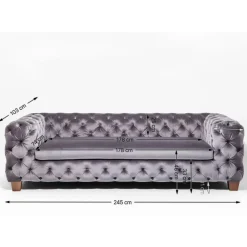Sofa Desire 3-Sitzer Vintage Eco