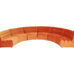 Sofa Element Wave Orange