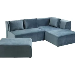 Sofa Infinity Velvet Ocean Rechts