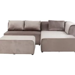 Sofa Infinity Velvet Taupe Rechts