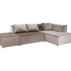 Sofa Infinity Velvet Taupe Rechts