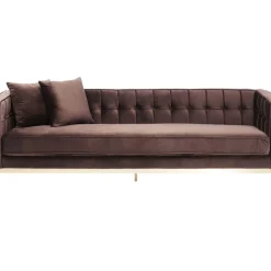 Sofa Loft 3-Sitzer Braun