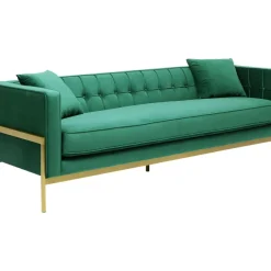 Sofa Loft 3-Sitzer Grun