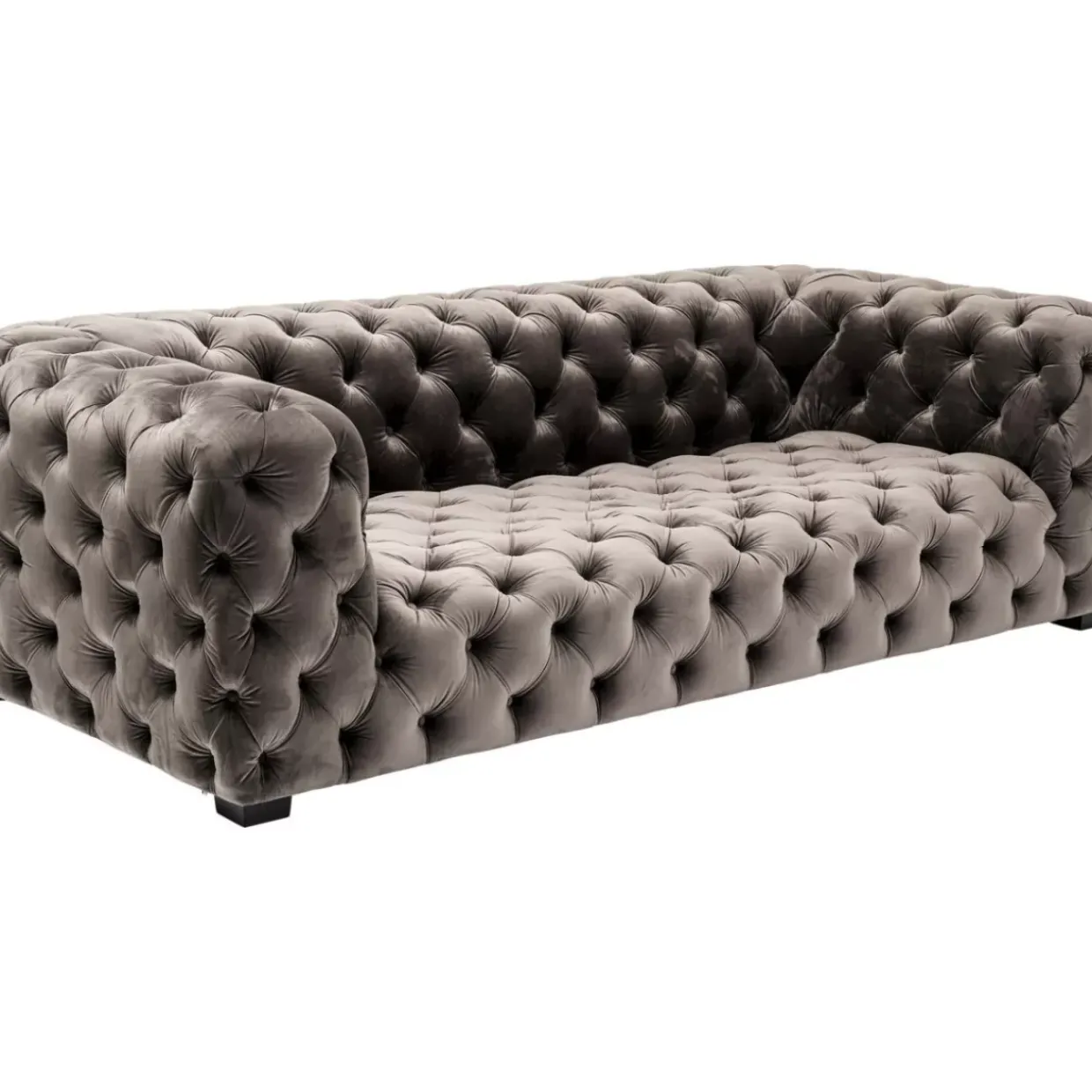 Sofa Metropol 3-Sitzer Grau 238Cm