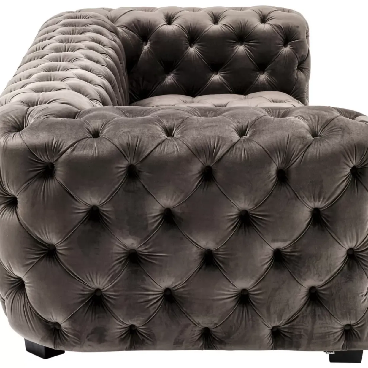 Sofa Metropol 3-Sitzer Grau 238Cm