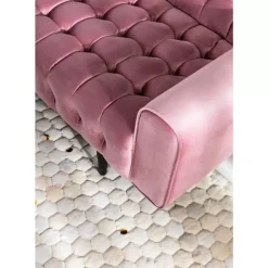 Sofa Milchbar 3-Sitzer Velvet Rose