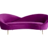 Sofa Night Fever 3-Sitzer Lila