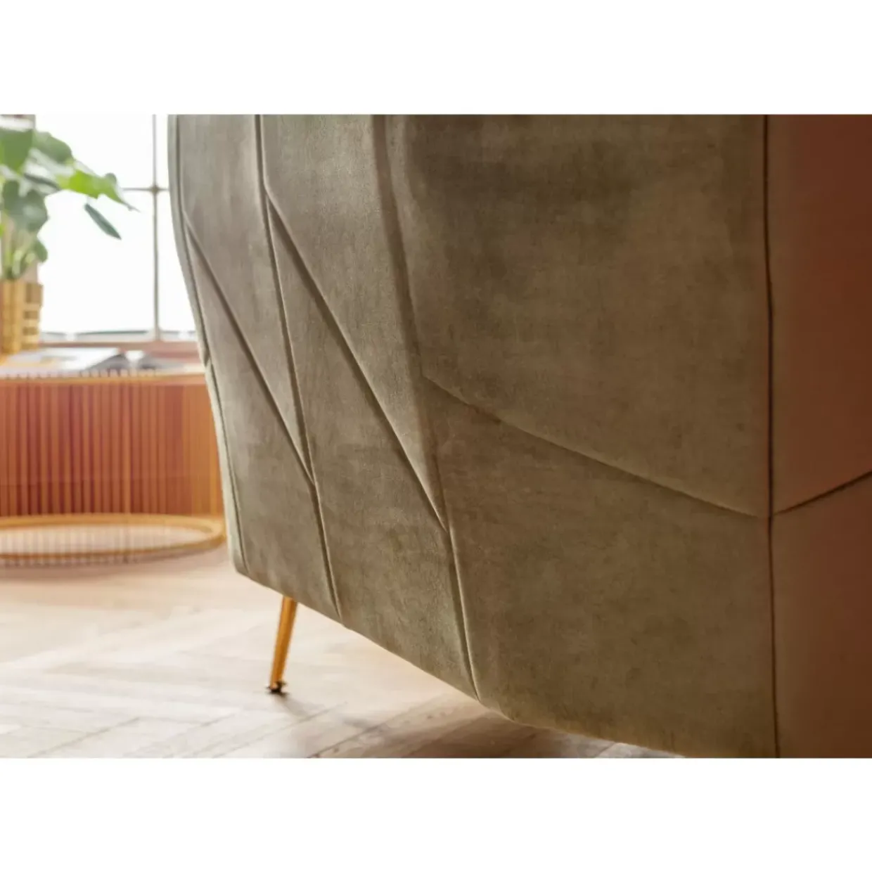 Sofa Rimini 2-Sitzer Grun