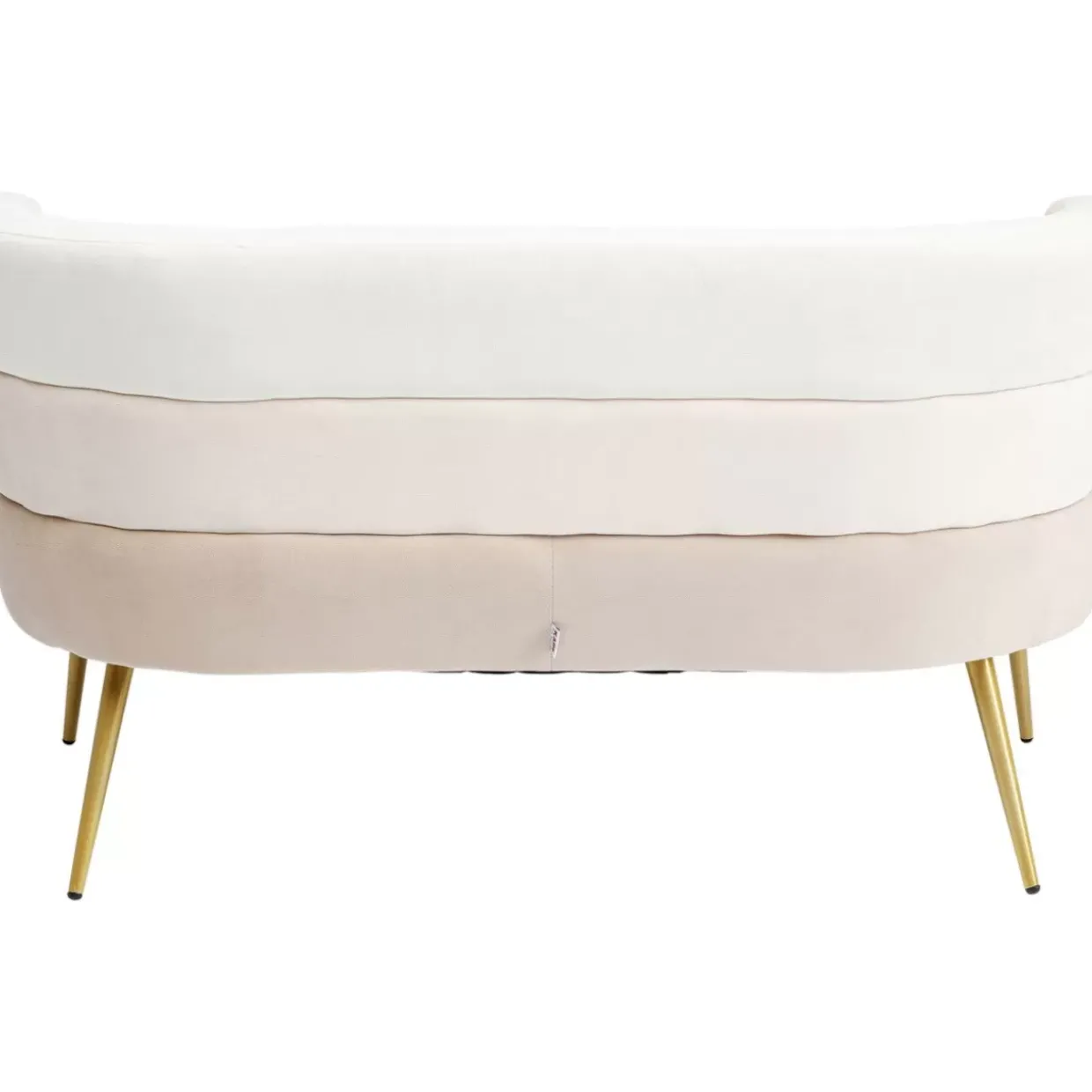 Sofa Sandwich 2-Sitzer Creme 125Cm