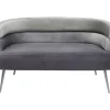 Sofa Sandwich 2-Sitzer Grau
