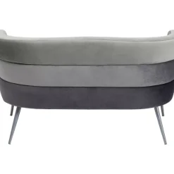 Sofa Sandwich 2-Sitzer Grau
