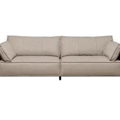 Sofa 3-Sitzer Victor Leder Grau 233Cm