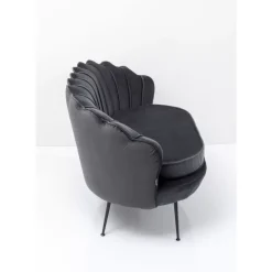 Sofa Water Lily 2-Sitzer Black Grau