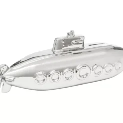 Spardose Submarine Silber 11Cm