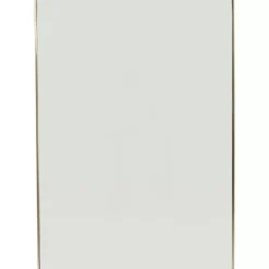 Spiegel Curve Rectangular Brass 80X120Cm