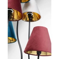 Stehleuchte Flexible Velvet Schwarz Cinque