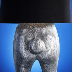 Stehleuchte Hiding Rabbit Schwarz