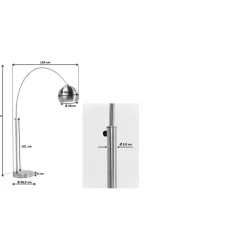 Stehleuchte Lounge Small Deal Eco Matt Schwarz 175