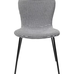 Stuhl Frida Schwarz Und Weiss (2/Set)