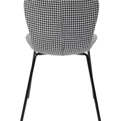 Stuhl Frida Schwarz Und Weiss (2/Set)