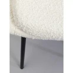 Stuhl West Side Boucle Creme