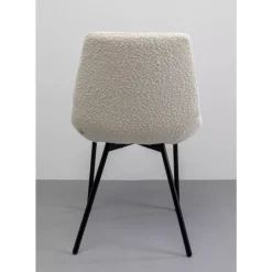 Stuhl West Side Boucle Creme