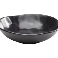 Teller Tief Organic Black O22Cm