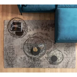 Teppich Kelim Pop Grey 170X240Cm