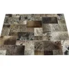 Teppich Squares Grau 170X240Cm