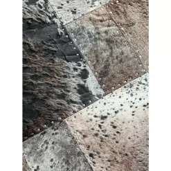 Teppich Squares Grau 170X240Cm