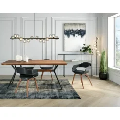 Tisch Downtown Walnut 180X90