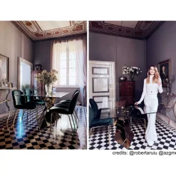 Tisch Gloria Gold 200X100Cm