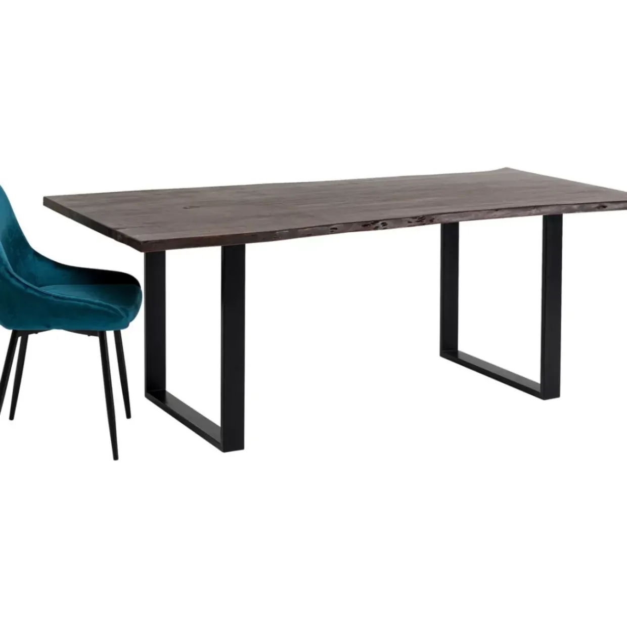 Tisch Harmony Dunkel Schwarz 160X80