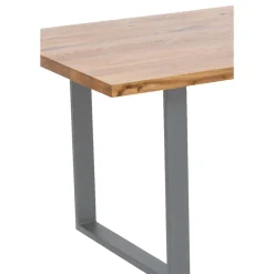 Tisch Jackie Eiche Rohstahl 160X80