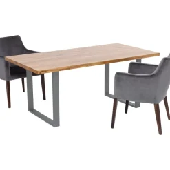 Tisch Jackie Eiche Rohstahl 160X80