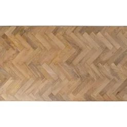 Tisch Parquet Rohstahl 180X90Cm