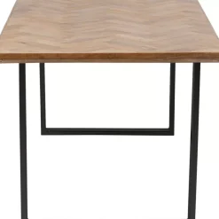 Tisch Parquet Schwarz 180X90