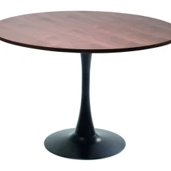 Tisch Schickeria Walnuss Schwarz O110Cm