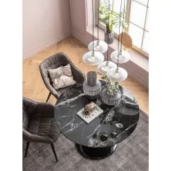 Tisch Solo Marble Schwarz O110