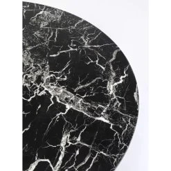 Tisch Veneto Marmor Schwarz O110Cm