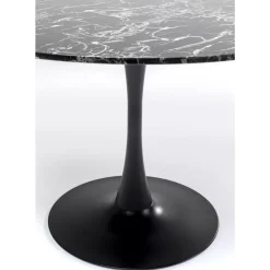 Tisch Veneto Marmor Schwarz O110Cm
