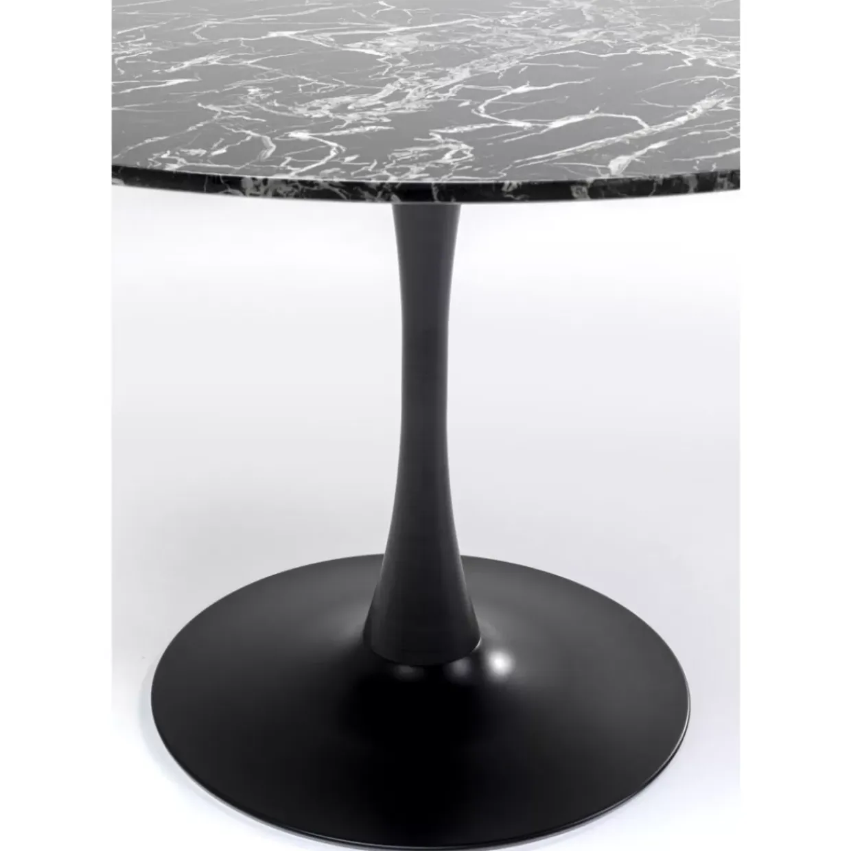 Tisch Veneto Marmor Schwarz O110Cm