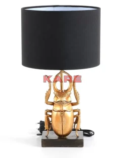 Tischleuchte Animal Beetle Gold 42Cm