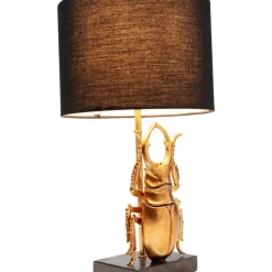 Tischleuchte Animal Beetle Gold 42Cm