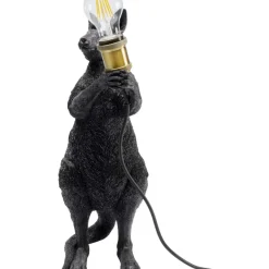 Tischleuchte Animal Kangaroo Schwarz Matt 46Cm