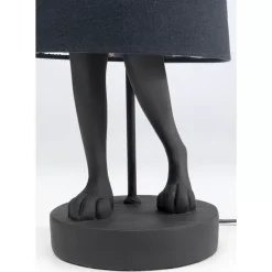 Tischleuchte Animal Rabbit Matt Schwarz 68Cm