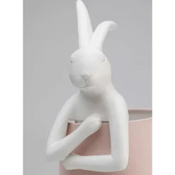 Tischleuchte Animal Rabbit Weis/Rosa 50Cm