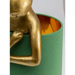 Tischleuchte Animal Rabbit Gold/Grun 68Cm