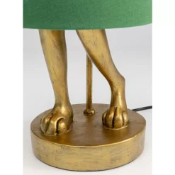 Tischleuchte Animal Rabbit Gold/Grun 68Cm