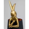Tischleuchte Animal Rabbit Gold/Schwarz 68Cm